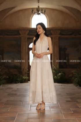 【门店同款】ENJOY夏季刺绣花卉长裙 170696215