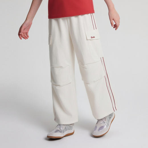 笛莎Deesha 2026年夏季新款中童女童休闲伞兵裤裤子  预售 预计4月6日发货 商品图1