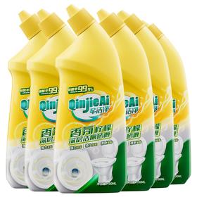 芊洁净 洁厕剂 （白桃味/柠檬味）700ml*6 6973025870993-6