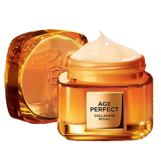 L'OREAL欧莱雅 金致臻颜花蜜胶原滋润霜60ml G4811400 商品图0