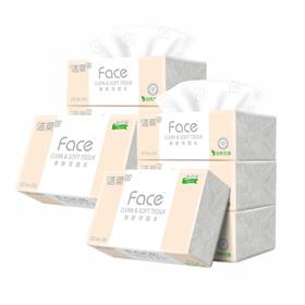 洁柔 粉Face抽纸3层100抽*6包 J0R6B-PRT