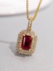 65分红宝石吊坠 商品缩略图0