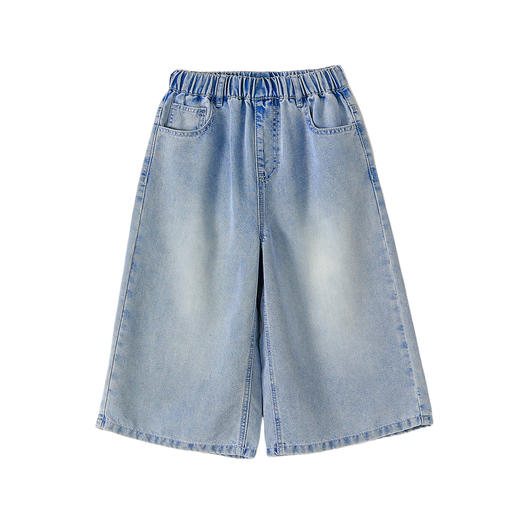 笛莎Deesha 2026年夏季新款中童女童牛仔中短裤裤子 商品图4