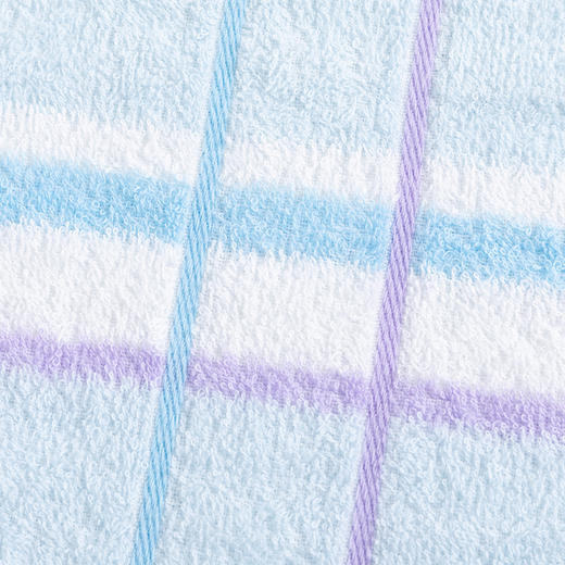 414萃众 全棉彩条毛巾2条装 1225LF 商品图2