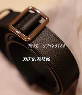 无标小牛皮 ，快来抢~！【免打孔】双面头层小牛皮！！！女士真皮腰带，极简款