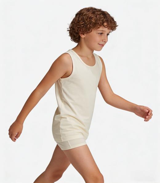 【天丝棉】儿童背心，吸湿排汗，5A抗菌，透气性佳，莱赛尔+棉+氨纶 3Z/27162V 商品图1