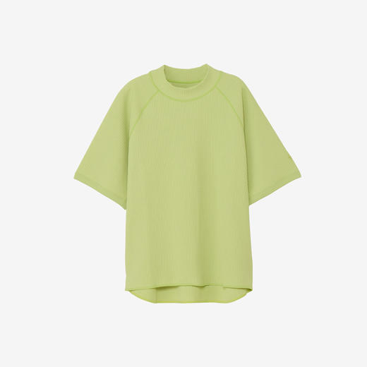 Goldwin WF T-shirt 女装防紫外线轻量华夫格半高领短袖T恤 商品图1