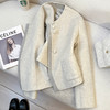 【清风外衣】韩系春季！2026新款燕麦色小香风羊毛双面呢短款外套女时尚高级上衣！ 商品缩略图2