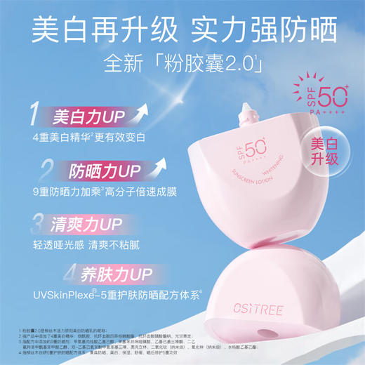 OSITREE柳丝木 活力骄阳美白防晒乳45g LSM003 商品图3