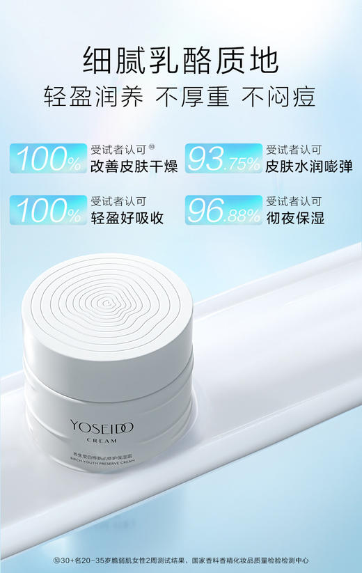 养生堂白桦新肌修护保湿霜 商品图6