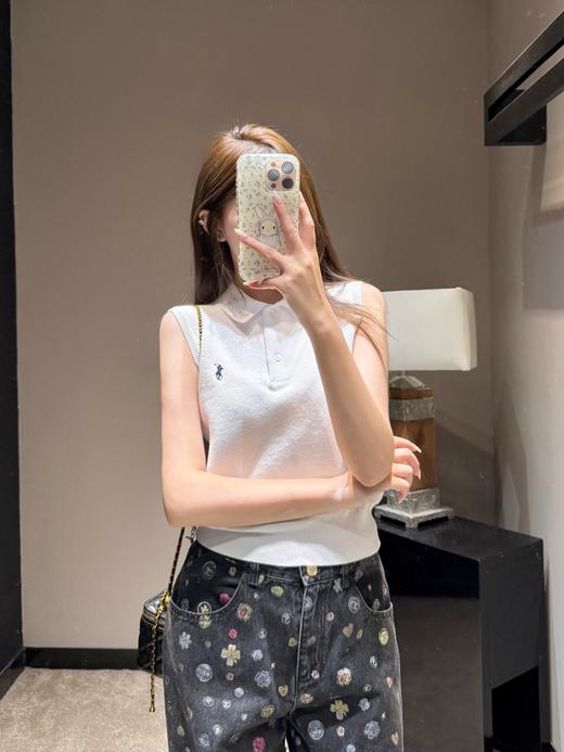 拉夫劳伦 26SS春夏新款 无袖套头翻领polo针织背心（MM） 商品图4