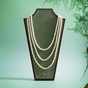 子佩集【恒慕交织】珍珠惜王妃毛衣链【ZZMYL007】6mm珠三层2601