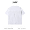 SDSA男装2026新款高贵轻奢潮牌撞色拼接口袋圆领短袖T恤百搭宽松 商品缩略图1