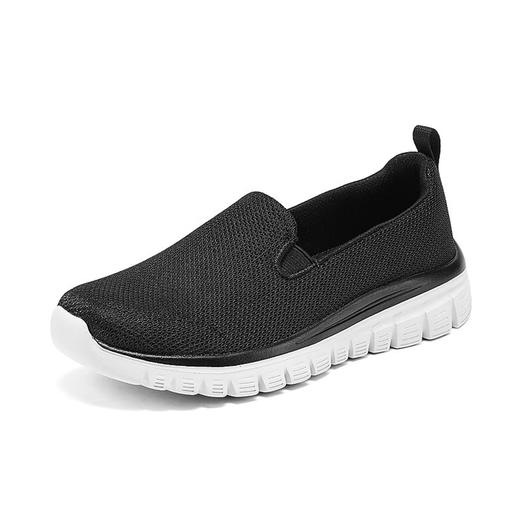 Skechers斯凯奇 女休闲鞋 100842-BKW 商品图0