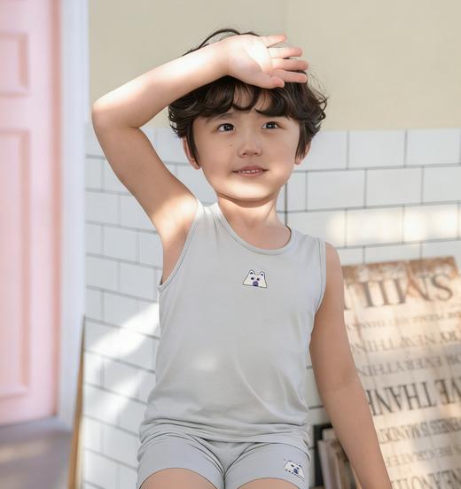 【丝麻棉 背心套】韩国moimoi春夏居家背心套装 商品图2