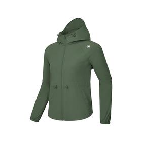 Skechers斯凯奇 女梭织连帽外套防晒服 P225W181-031F