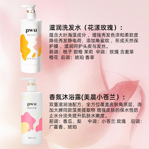 PWU朴物大美 PWU洗护套装B450g+450g 6071830691376 商品图4