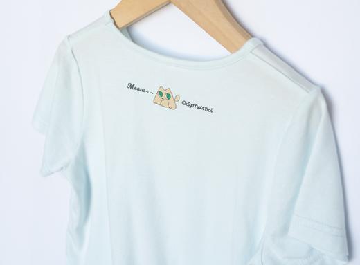 【丝麻棉 短袖套】韩国moimoi春夏5分短袖家居服套装 商品图7