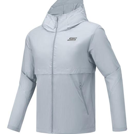 Skechers斯凯奇 男梭织连帽外套防晒服 P225M004-03KR 商品图0