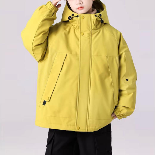 裁缝学苑TS33男女童连帽羽绒服冲锋衣纸样儿童装外套上衣服装打板 商品图1