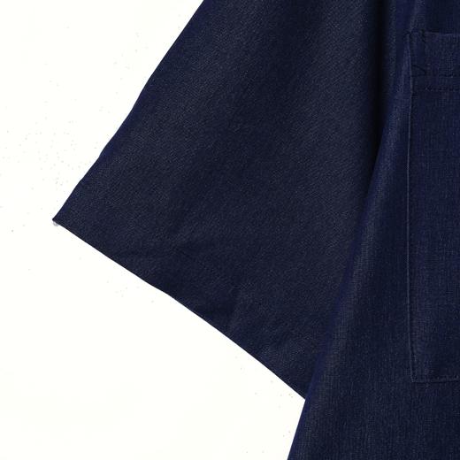 SDSA男装2026新款高贵轻奢极简风小众纯色短袖衬衫百搭时尚上衣 商品图3