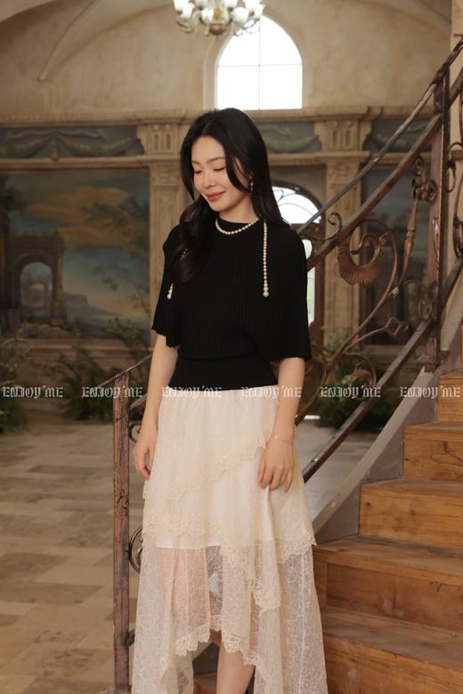 【门店同款】ENJOY夏季不规则蕾丝长半裙 170794114 商品图5