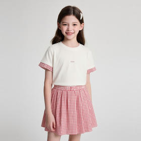 笛莎Deesha 2026年夏季新款中童女童套头+裤套装套装