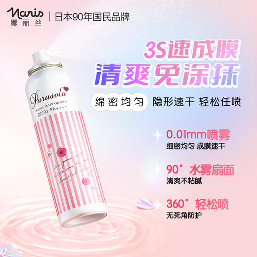 娜丽丝 防晒喷雾小阳伞90g+精华防晒霜50g NLS-ZH003 商品图3