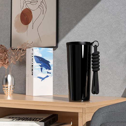 非物 幻影咖啡双饮杯黑曜石560ml FW-860D 商品图2