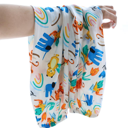 【热卖2w+ 莱赛尔+棉绸】亲子款莱纱绸-涂鸦家居服（夏日的小救星 爱出汗的宝贝必入） 商品图2