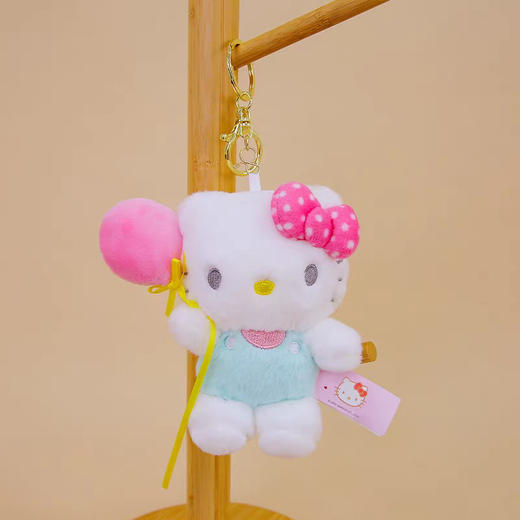 正版授权三丽鸥KT猫4寸毛绒挂件 商品图0