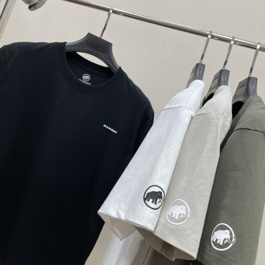 点此购买 猛犸象春夏季男士简约百搭休闲运动冰瓷棉凉感短袖T恤 yh 343408 商品图5