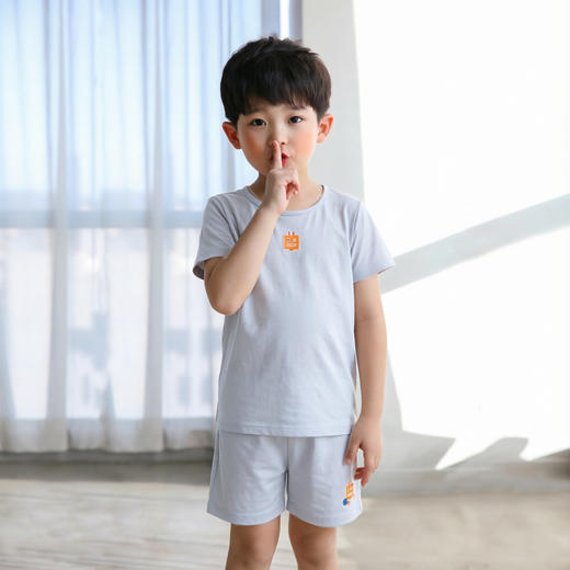 【丝麻棉 短袖套】韩国moimoi春夏5分短袖家居服套装 商品图11