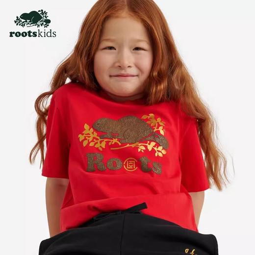 【2件9折】【ROOTS】CLOT 儿童龙年短袖T恤 商品图1