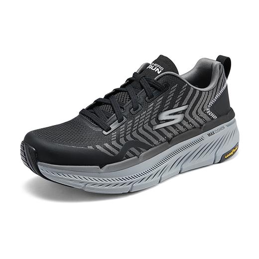 Skechers斯凯奇 男缓震型跑步鞋 220841-BKGY 商品图4