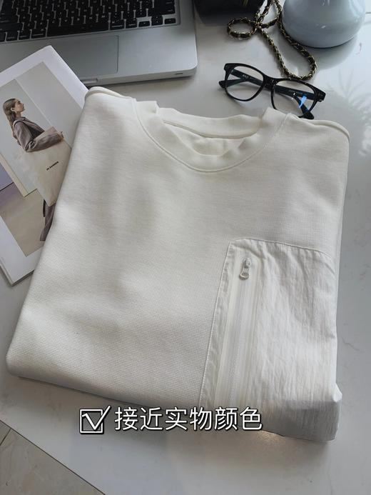 男款福利必入！ 无补！品牌原单白色长袖卫衣 26G0340 商品图1