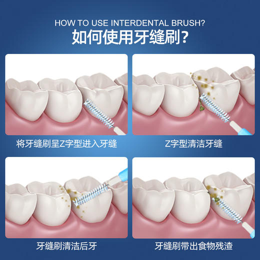 小鹿妈妈 I型牙缝刷超细ssss*10支装 6970479740735 商品图2
