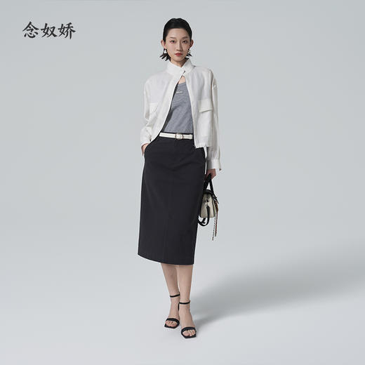 【商场同款】CNJ6312 “ 调温外套 ”  莱赛尔遇见亚麻 是春夏清爽的心动信号 商品图5