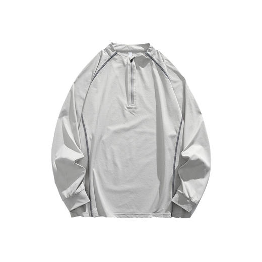 【NICESELF 都市运动户外速干长T恤】【NICESELF  春季半拉链立领卫衣男女款】吸湿速干｜光子抗菌｜UPF100+防紫外线｜注入全天候清爽保障 商品图7