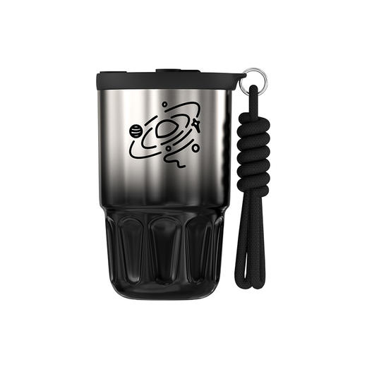 非物 星辰时尚渐变咖啡杯星辰黑400ml FW-871B 商品图0