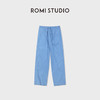 ROMI STUDIO"松弛随性"全棉高密高支纸感阔腿休闲裤 RWDSX62310 商品缩略图7