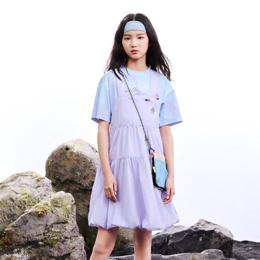 PUMA彪马童装2026夏季新款儿童连衣裙背带裙甜美时尚 商品图3