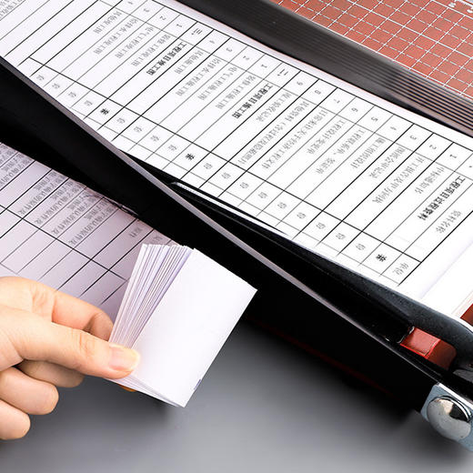 A4切纸刀手动迷你裁纸刀 切纸机 木质钢制照片闸刀 相片裁剪割纸刀 商品图2