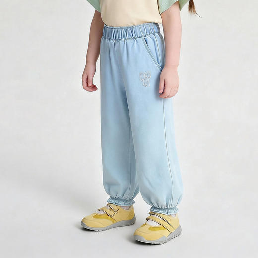 笛莎Deesha 2026年夏季新款小童女童束脚牛仔裤裤子  预售 预计4月8日发货 商品图1