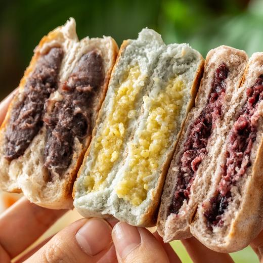 青稞黄米饼/紫米高粱饼|10分钟快手健康早餐，软糯可口，满满谷物香气 商品图4