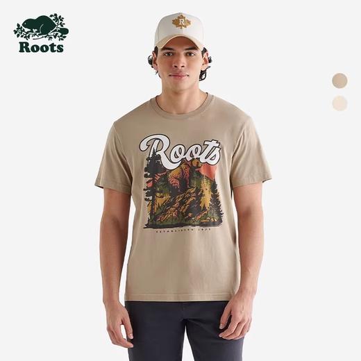 【2件9折】【ROOTS】男式休闲短袖T恤 商品图1