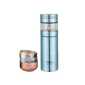 Debo德铂 柯曼纯钛泡茶杯套装300ml DEP-DS453