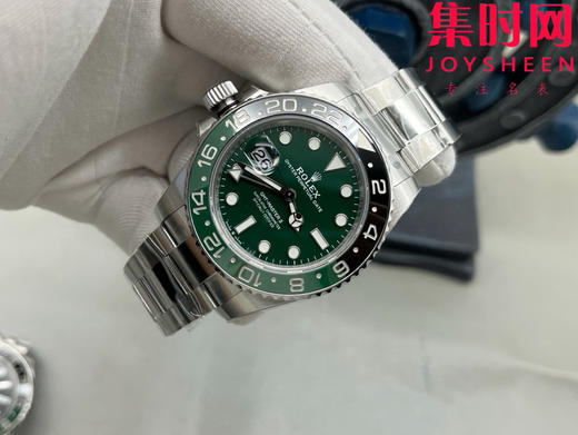 劳力士VS格林尼治型"雪碧圈"格林尼治GMT 左撇 板带 三珠带 丹东3285一体机 男士腕表 商品图2