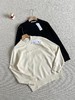 春季踏青必备！男女同款 CK jeans 男女情侣款纯色套头休闲圆领卫衣。 商品缩略图2