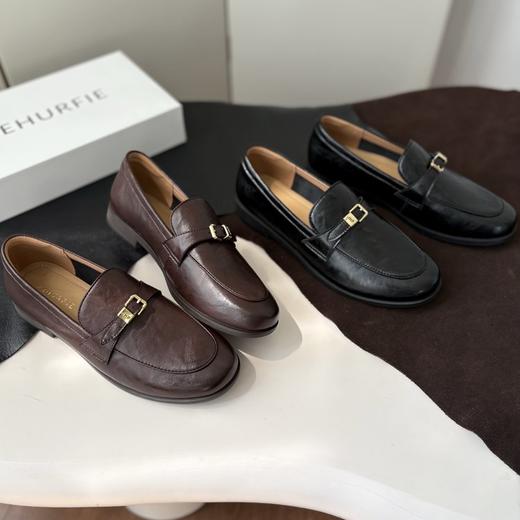 纪华菲小金扣乐福鞋|羊皮鞋面+鞋垫，透气不闷，巨软巨舒服 商品图3